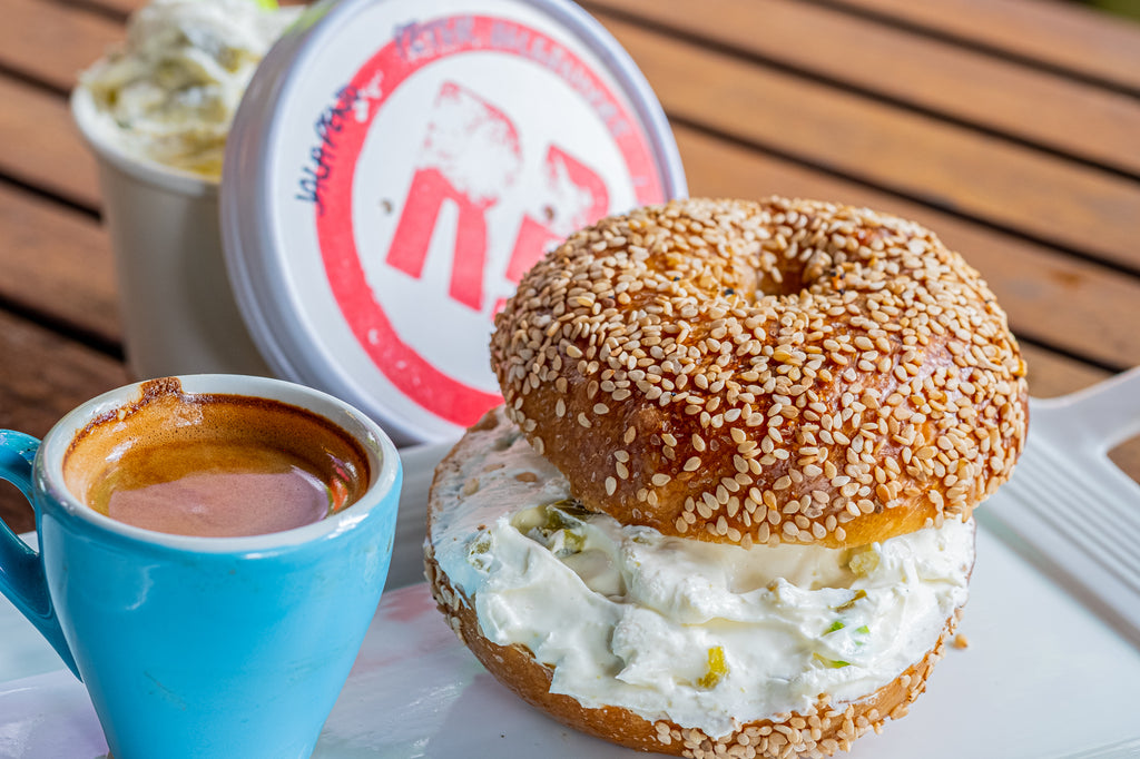 Rubinstein Bagels Now Available at Olympia Coffee West Seattle