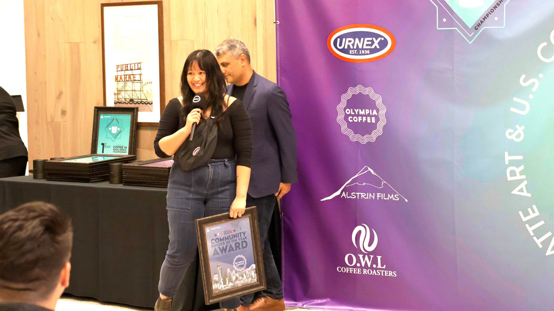 Women in Coffee Competition: Behind the Podium