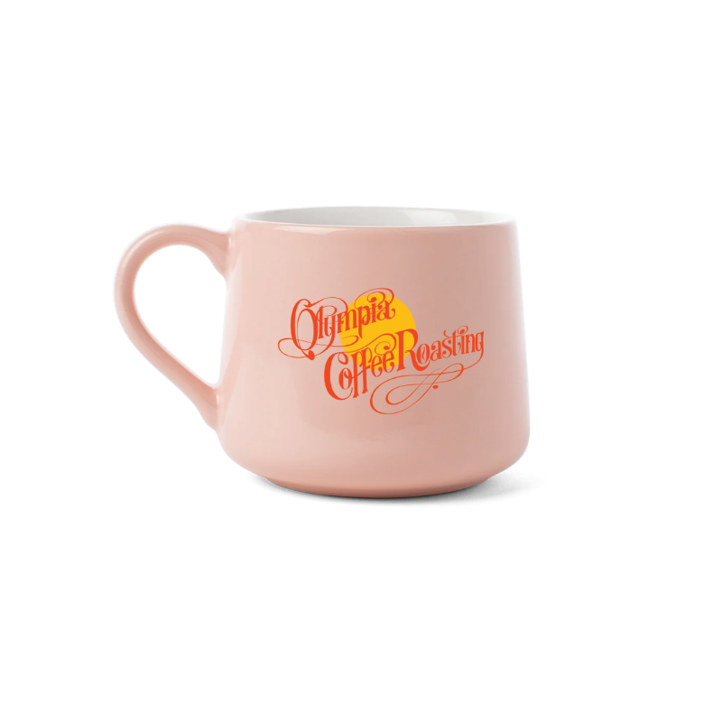 Harvest Moon Pink Crescent Mug - Olympia Coffee Roasting Company
