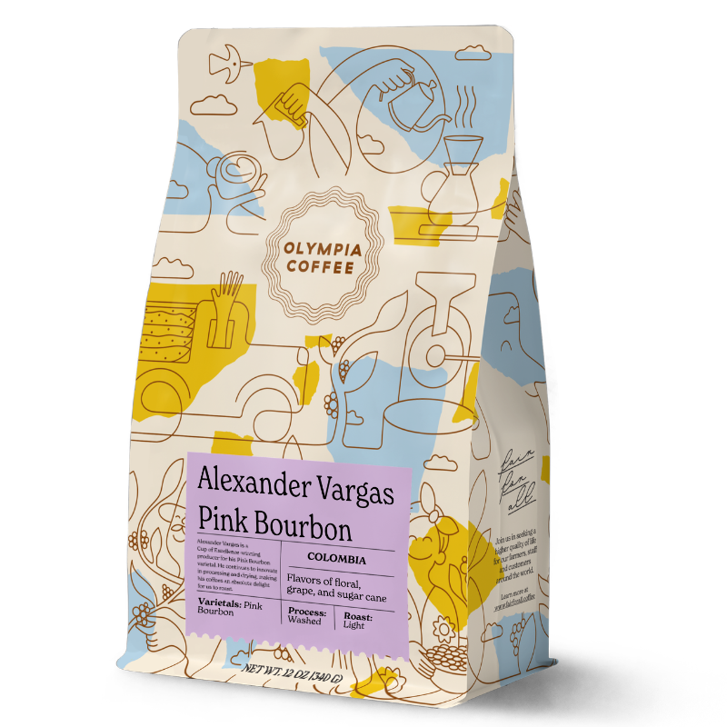Colombia Alexander Vargas Pink Bourbon