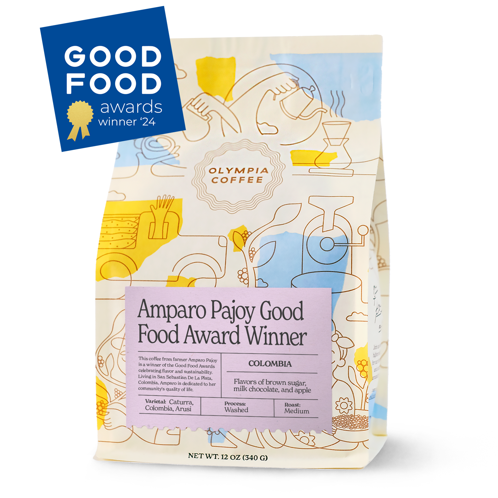 Colombia Amparo Pajoy Good Food Award Winner