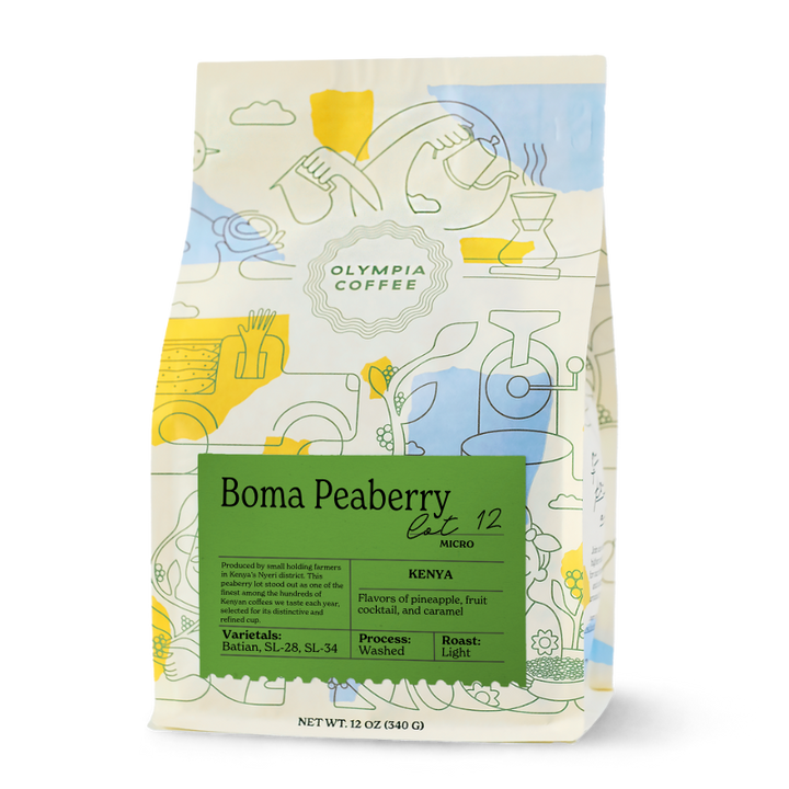 Kenya Boma Peaberry Micro Lot 12