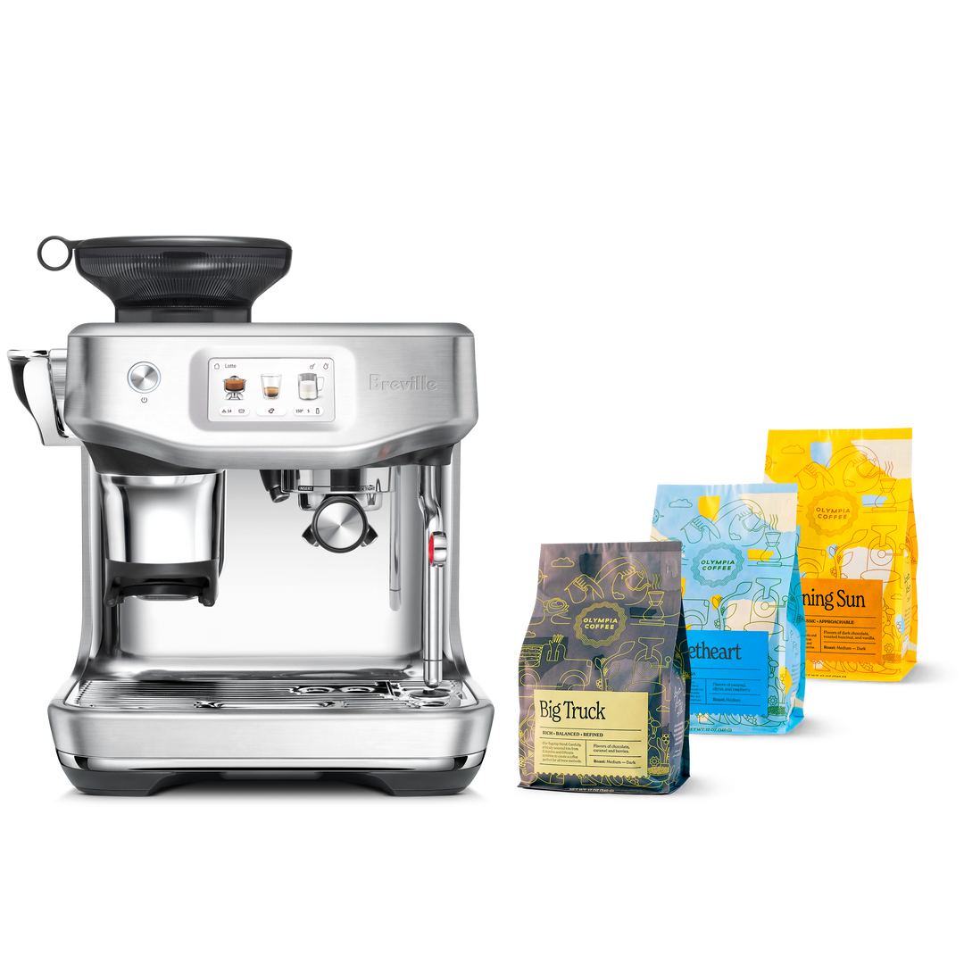 Breville Barista Touch™ Impress  + Free Olympia Coffee - Olympia Coffee Roasting Company