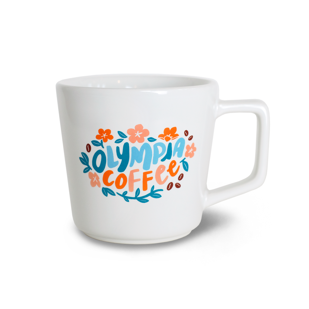 Olympia Coffee Floral Mug