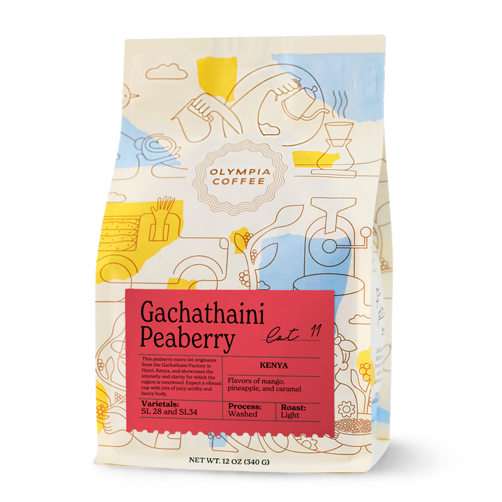 Kenya Gachathaini Peaberry Micro Lot 11