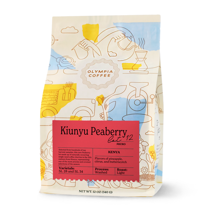 Kenya Kiunyu Peaberry Micro Lot 12