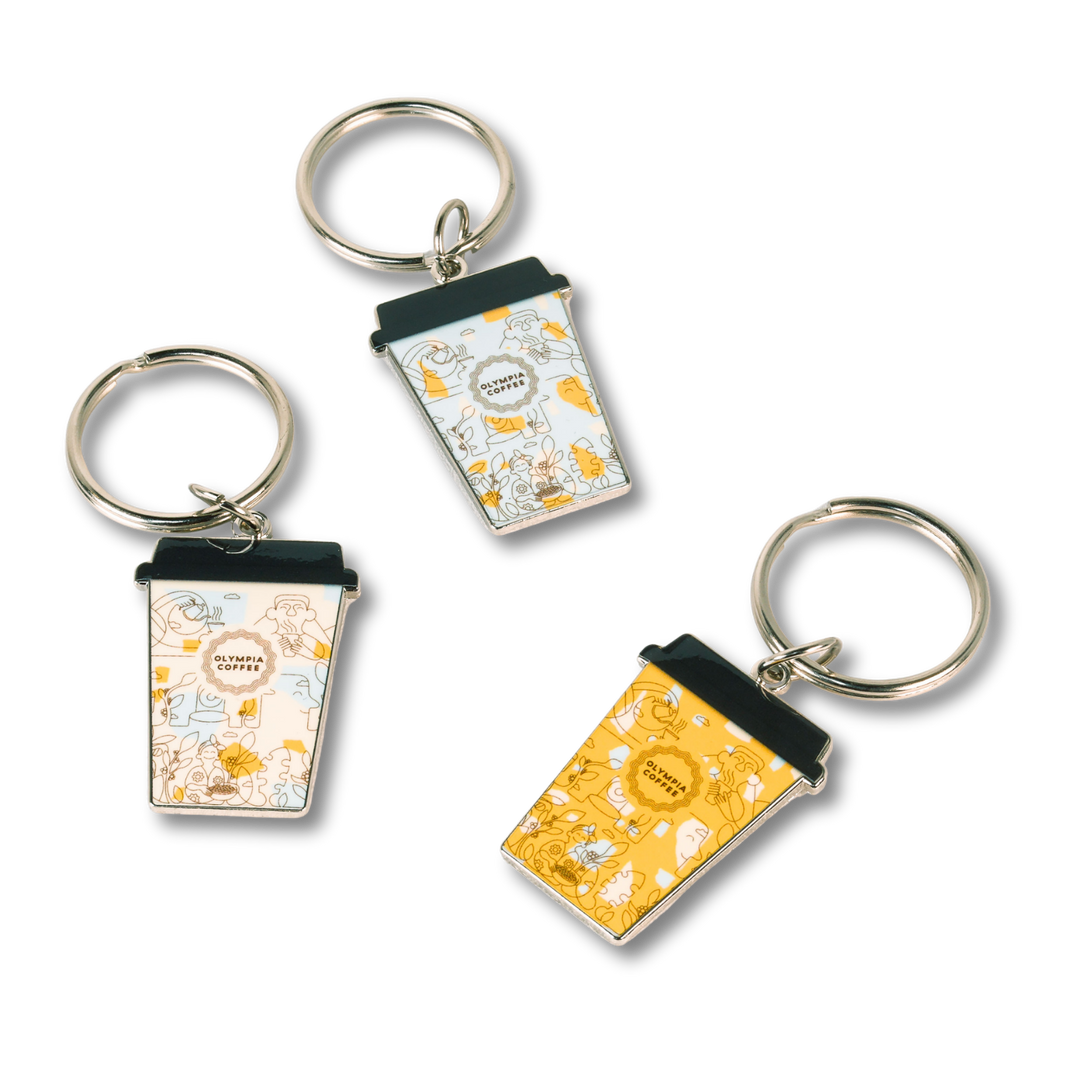 Daily Cup Keychain - Olympia Coffee Roasting Company