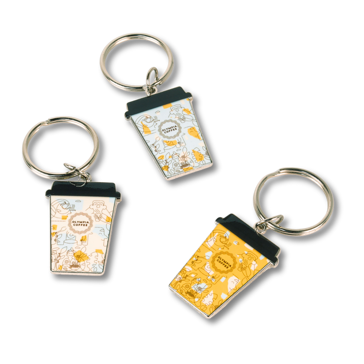 Daily Cup Keychain - Olympia Coffee Roasting Company