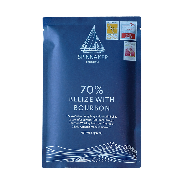 Spinnaker 70% Belize with Bourbon