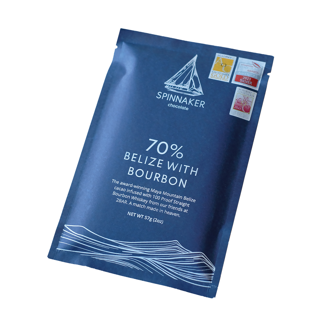 Spinnaker 70% Belize with Bourbon