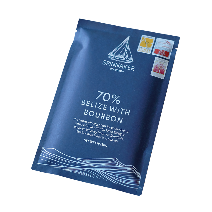 Spinnaker 70% Belize with Bourbon