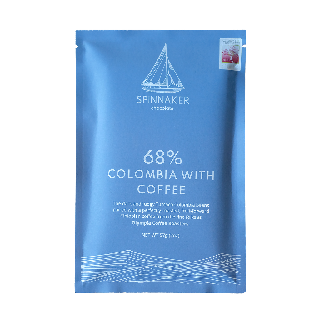Spinnaker 68% Colombia with Coffee