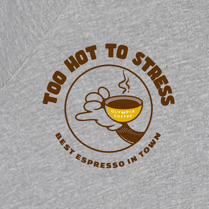Too Hot to Stress Crew Neck Sweatshirt