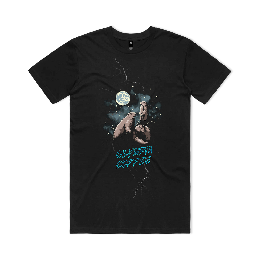 Three Marmot Moon T-Shirt - Olympia Coffee Roasting Company
