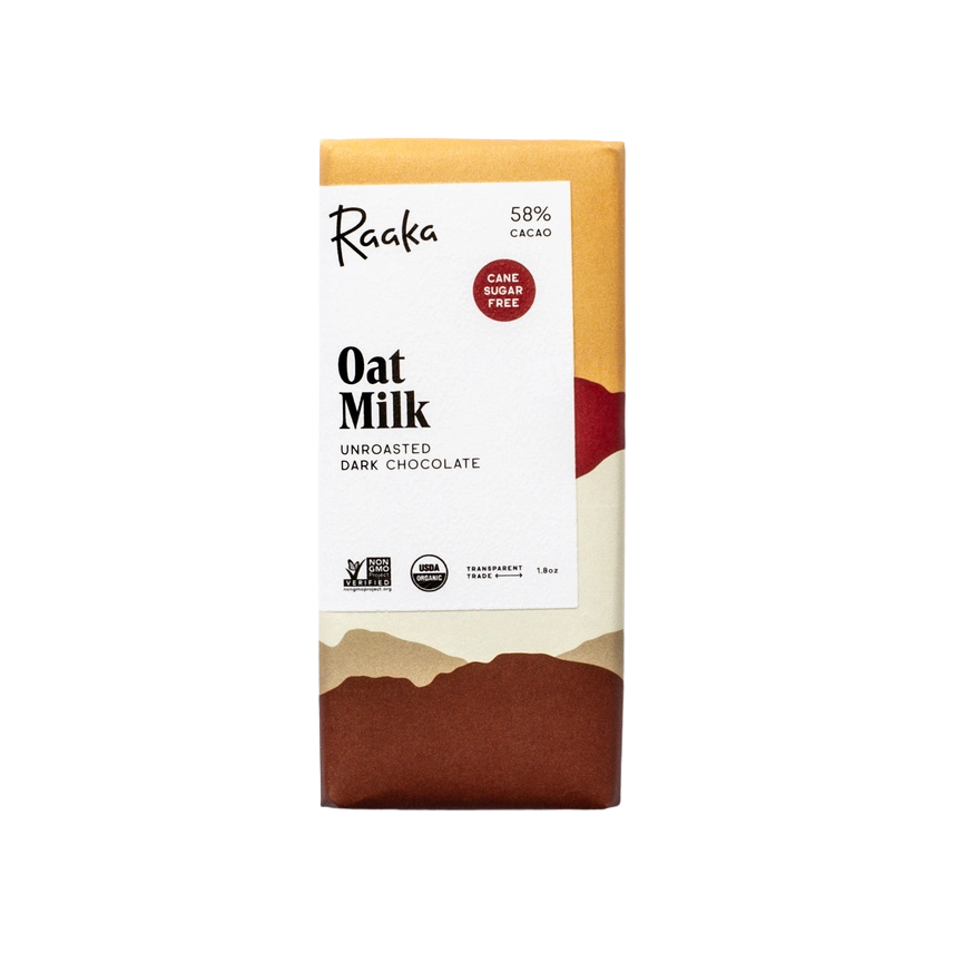 Oat Milk Chocolate Bar | Raaka - Olympia Coffee Roasting Company