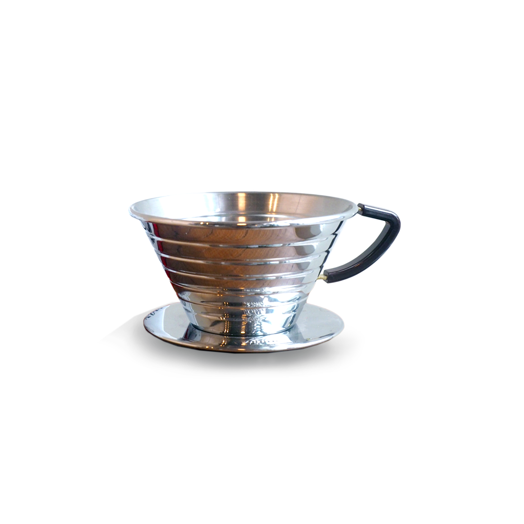 Kalita Wave Stainless Dripper #185 - Coffee Brewer