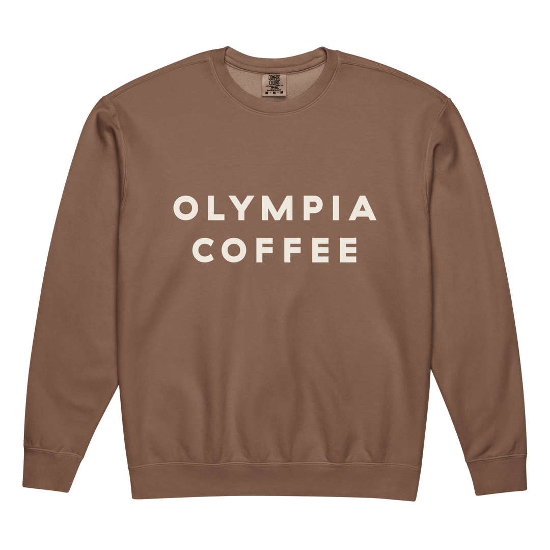 Olympia Coffee Brown Long Sleeve Tee - Olympia Coffee Roasting Company