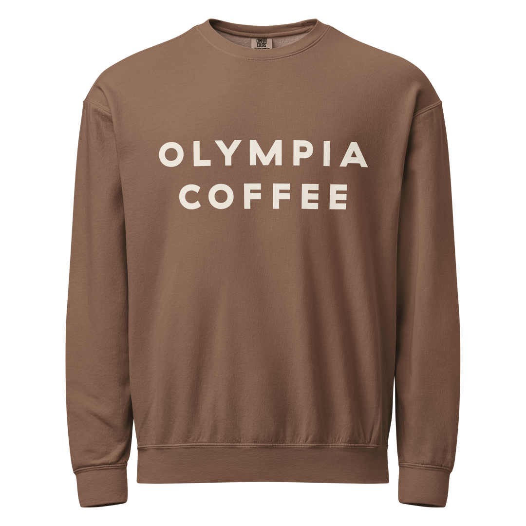 Olympia Coffee Brown Long Sleeve Tee - Olympia Coffee Roasting Company