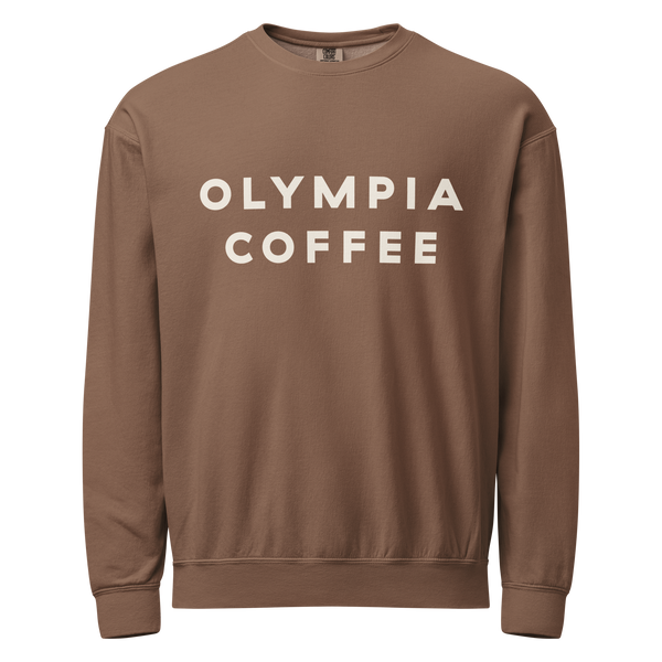 Olympia Coffee Brown Long Sleeve Tee - Olympia Coffee Roasting Company