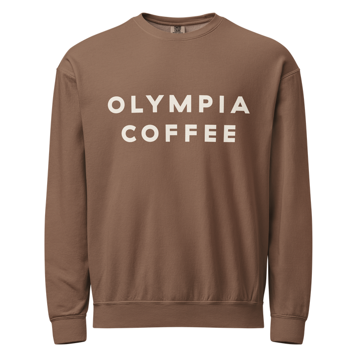 Olympia Coffee Brown Long Sleeve Tee - Olympia Coffee Roasting Company