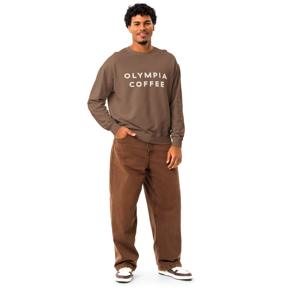Olympia Coffee Brown Long Sleeve Tee - Olympia Coffee Roasting Company