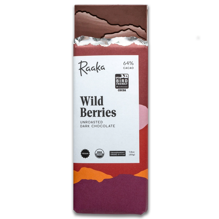 Wild Berries Chocolate Bar | Raaka - Olympia Coffee Roasting Company