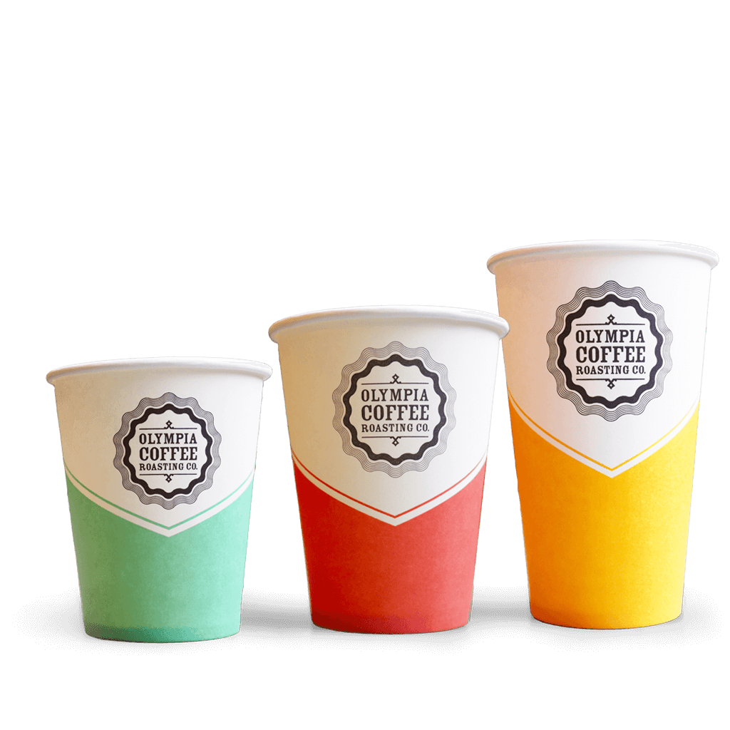 8 oz. Paper Hot Cups (Print) 1,000/Case