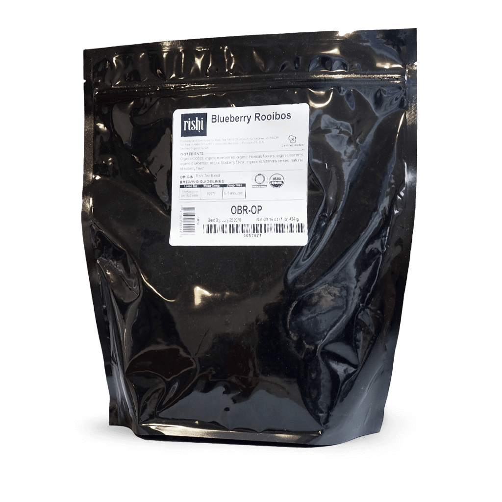 Blueberry Rooibos Herbal Tea by Rishi - Olympia Coffee Roasting Company