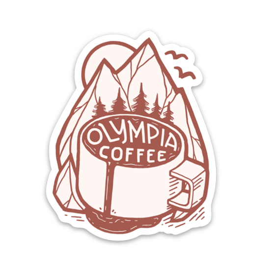 Waterfall Sticker - Olympia Coffee Roasting Company