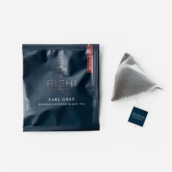 Earl Grey Organic Overwrap Tea Sachets