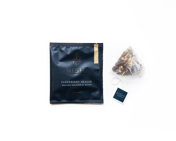 Elderberry Healer Organic Overwrap Tea Sachets